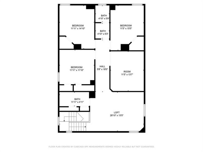 Floor plan upstairs | Image 40
