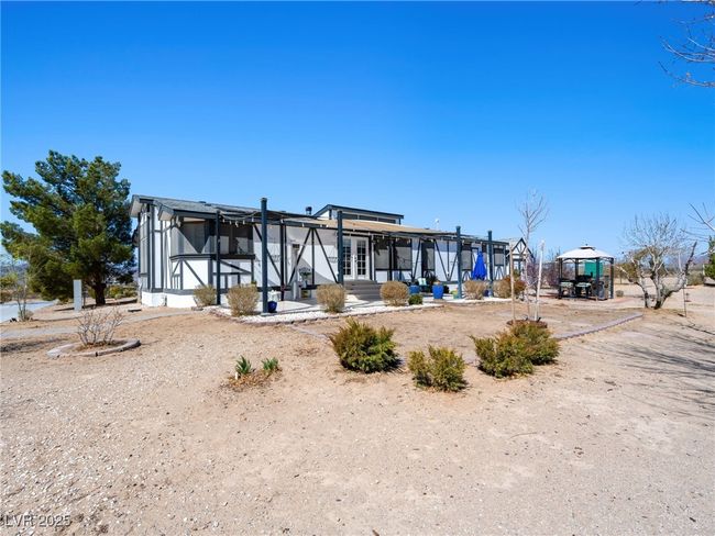 Rear view of property with a gazebo and french doors | Image 46