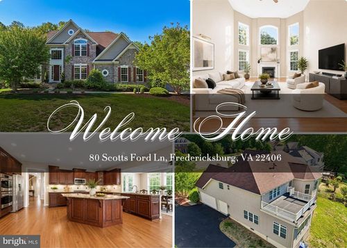 80 Scotts Ford Ln, FREDERICKSBURG, VA, 22406-5478 | Card Image