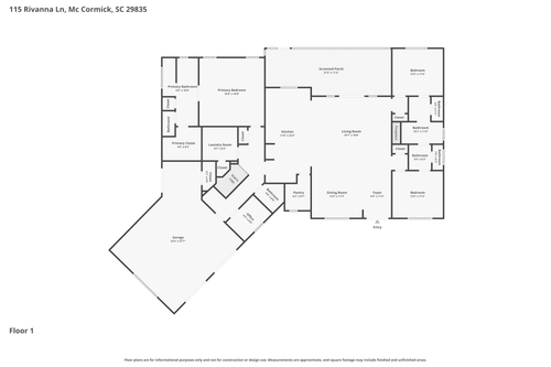 115 Rivanna Ln, Mc Cormick, SC, 29835-4217 | Card Image