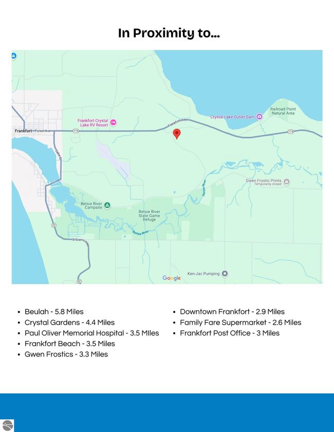 103 Adams Rd, Home with 0 bedrooms, 0 bathrooms and null parking in Frankfort MI | Image 23