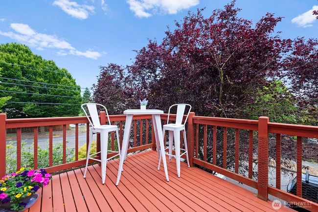 Big deck. Add a couch or lounger for your relax space! | Image 20