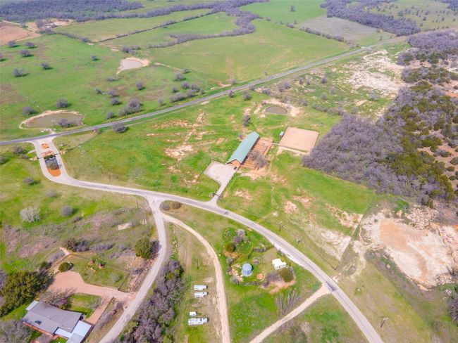 Aerial view of property's location with rural landscape | Image 15