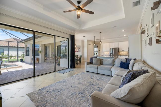 Family Room and Triple Slider | Image 18