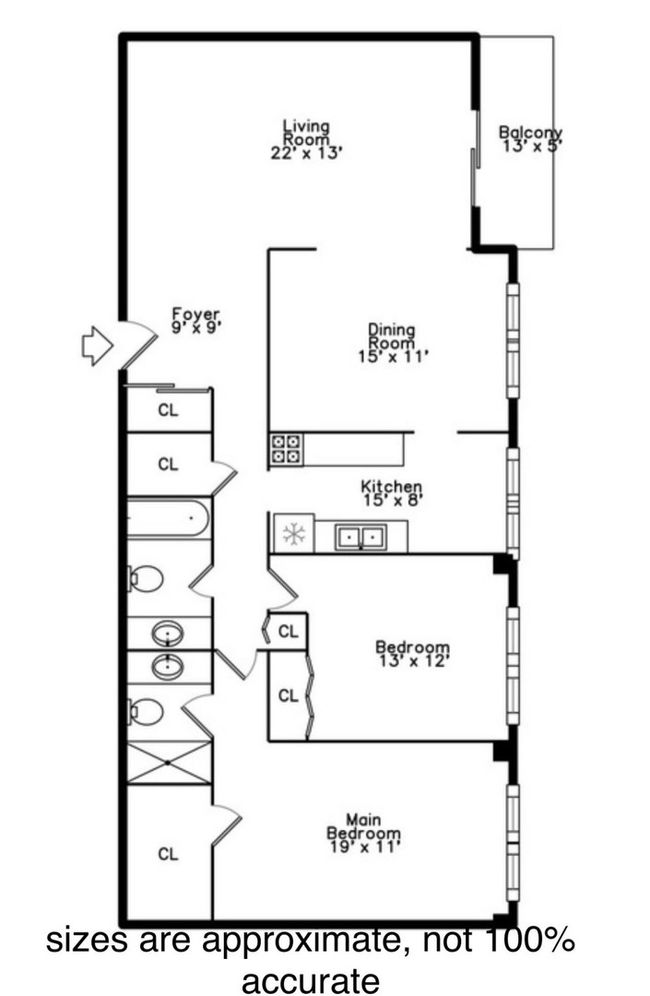 APT-1106 - 7141 N Kedzie Ave, Home with 2 bedrooms, 2 bathrooms and 2 parking in CHICAGO IL | Image 23