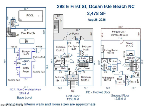 298 E 1st Street, Ocean Isle Beach, NC, 28469 | Card Image