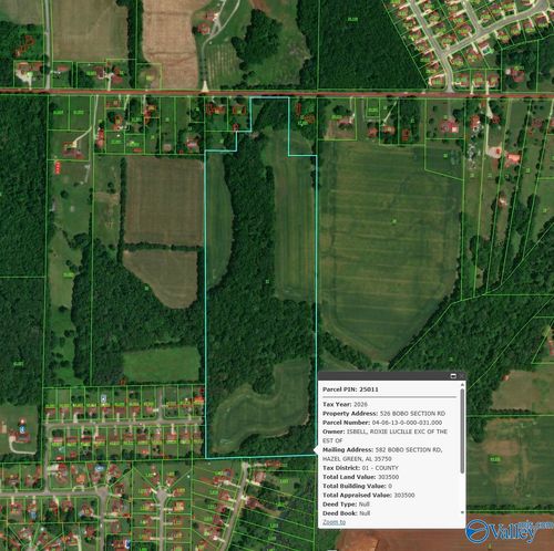 526 Bobo Section Rd, Hazel Green, AL, 35750-8724 | Card Image