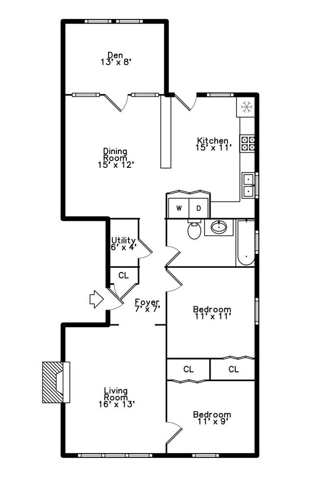 APT-3E - 1526 W Ardmore Ave, Condo with 2 bedrooms, 1 bathrooms and null parking in Chicago IL | Image 16
