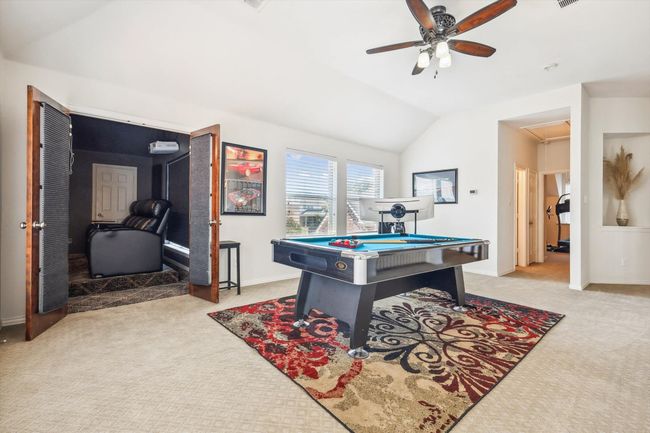 Game room with media room entrance to the left | Image 26