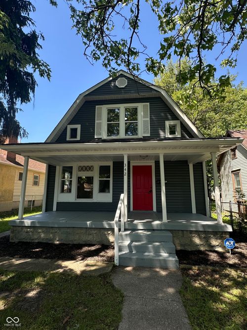 342 N Gladstone Ave, Indianapolis, IN, 46201-3664 | Card Image