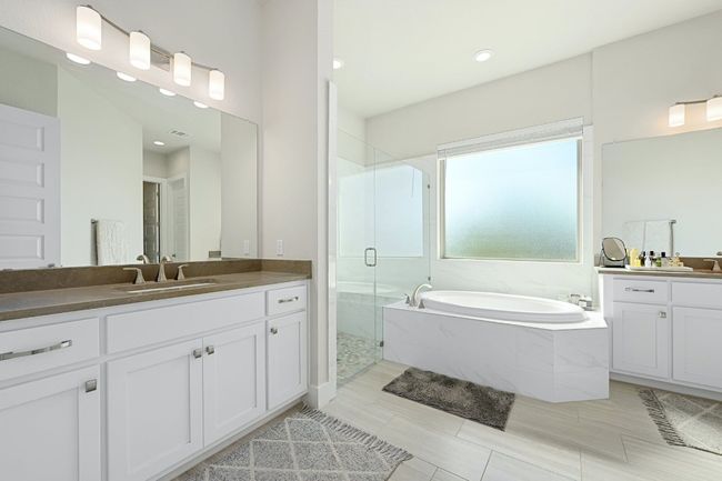 This home boasts 2 full bathrooms and 2 half bathrooms, providing convenience and comfort for family and guests. | Image 15