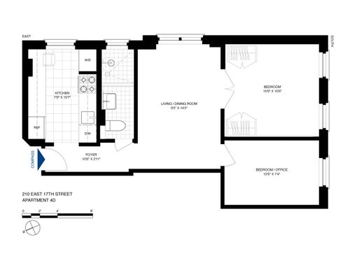 4d-210 E 17th St, New York, NY, 10003-3629 | Card Image