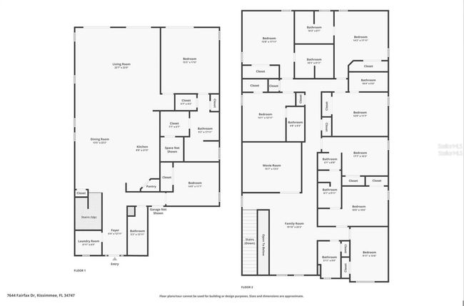 7644 Fairfax Dr, House other with 9 bedrooms, 9 bathrooms and null parking in KISSIMMEE FL | Image 48