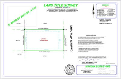 Lot 240 Channelview Drive, Home with 0 bedrooms, 0 bathrooms and null parking in Trinidad TX | Image 3