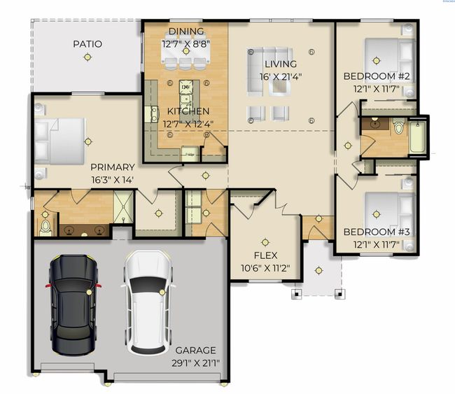 10409 Kokanee Dr, Home with 4 bedrooms, 2 bathrooms and null parking in Pasco WA | Image 23