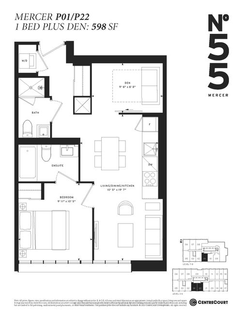 322-55 Mercer St, Toronto, ON, M5V0W4 | Card Image