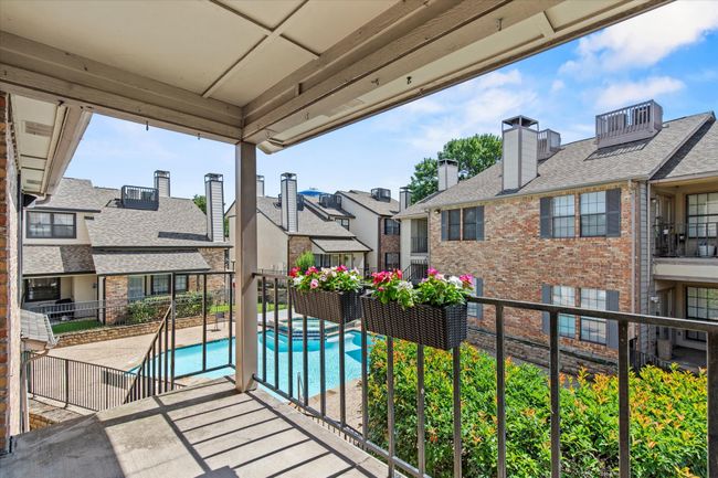 View from the balcony of the community pool | Image 28