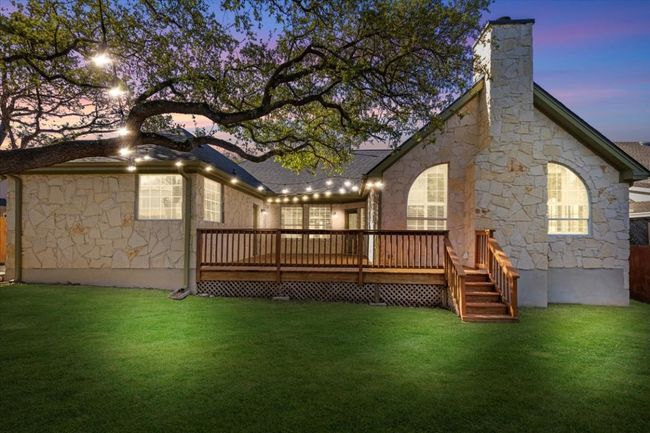 At night, the glow of the string lights adds a touch of magic to the space. | Image 34