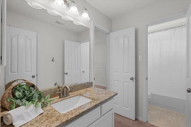 Jack and Jill Bathroom sink area by bedroom 3 | Image 30