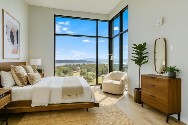 Imagine the gorgeous sunrise morning views from your bed while sipping coffee. Wired cable is ready for your wall-mount TV! | Image 8