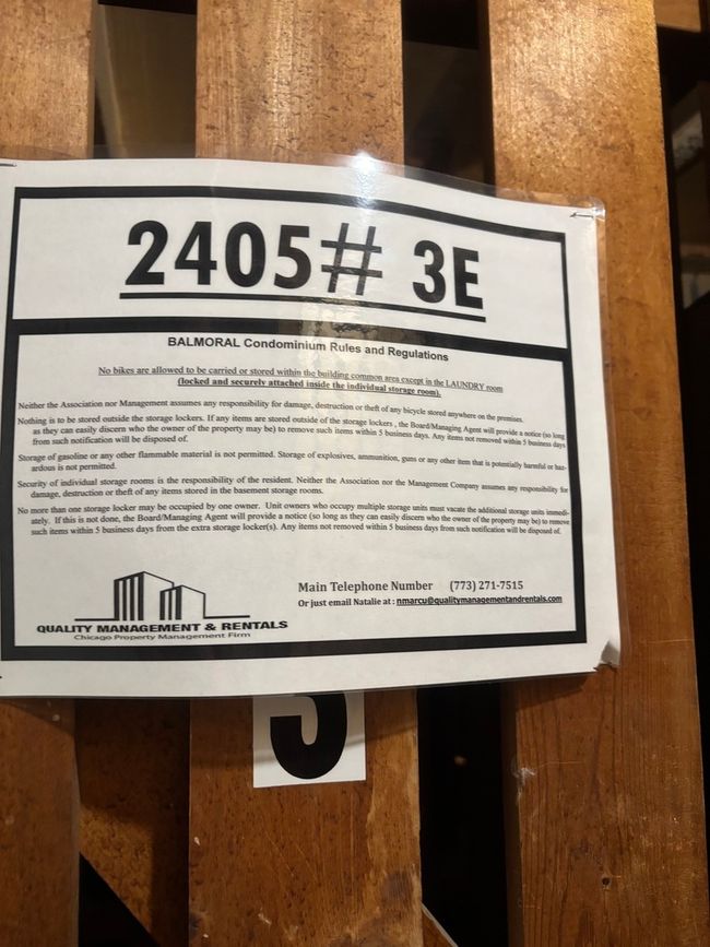 APT-3E - 2405 W Balmoral Ave, Condo with 1 bedrooms, 1 bathrooms and 1 parking in CHICAGO IL | Image 23