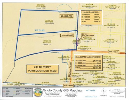 245 4th St, Portsmouth, OH, 45662-3815 | Card Image