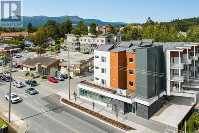 406 - 7098 Wallace Dr, Condo with 1 bedrooms, 1 bathrooms and 1 parking in Brentwood Bay BC | Image 1