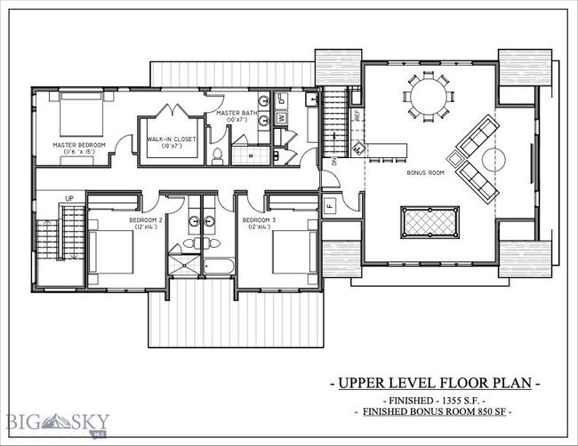 LOT-25 - 715 Colters Run Loop, House other with 3 bedrooms, 3 bathrooms and null parking in Gallatin Gateway MT | Image 6