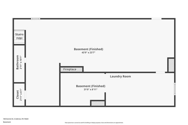 160 Sonnie Dr, House other with 3 bedrooms, 2 bathrooms and 6 parking in Crabtree PA | Image 26