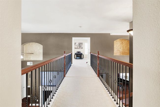 "Bridge" connecting upstairs bedrooms & living areas | Image 35