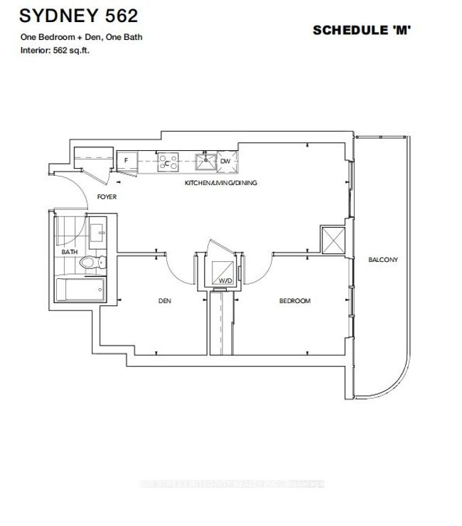 1509 - 28 Interchange Way, Condo with 2 bedrooms, 1 bathrooms and null parking in Concord ON | Image 18