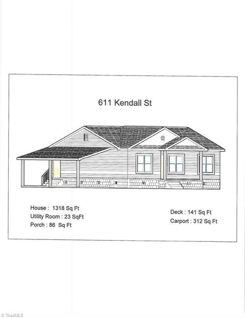 611 Kendall Street, Eden, NC, 27288 | Card Image