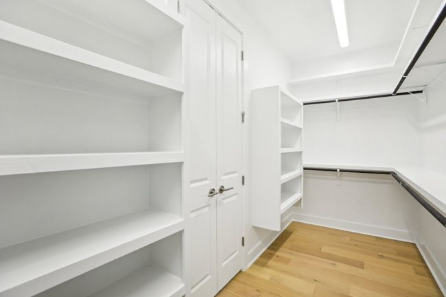 Spacious closet featuring light wood-style floors | Image 24