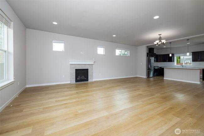 Gas fireplace in the great room. | Image 5