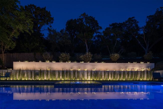 View of pool at twilight | Image 6