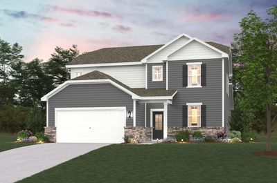 Pics may differ slightly from actual floorplan design and elevation. See documents for exterior color scheme 68B and stone color. | Image 1