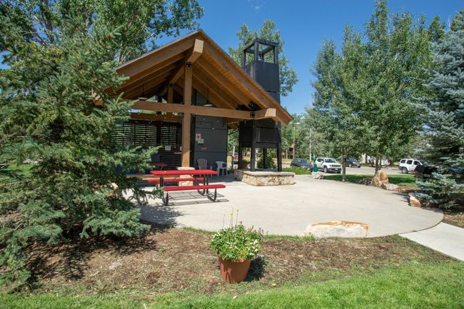 complex covered Hot Tub and picnic area with gas grills | Image 28
