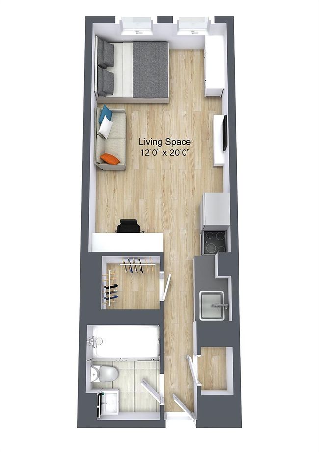 APT-1509 - 310 Riverside Dr, Home with 0 bedrooms, 1 bathrooms and null parking in New York NY | Image 17