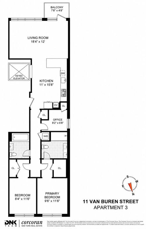 3-11 Van Buren St, Brooklyn, NY, 11221-6009 | Card Image