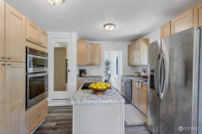 Full view of new appliances + cabinetry | Image 2