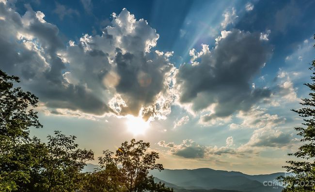 Beautiful Sunsetting Mountain Views from this lot and the two lots beside and across the road -(The Falls Rd) - You can purchase all the lots from the seller including the Waterfall Lot and the lots with the Cave- A Big Nature Park of your own!!! | Image 4