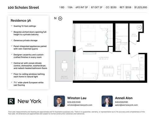 3-a-100 Scholes St, Brooklyn, NY, 11206-3282 | Card Image