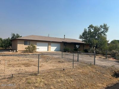 Large 2 car garage with huge attached workshop. | Image 2