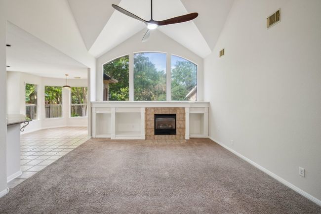 Living Room with Vaulted 20 ft ceilings | Image 5