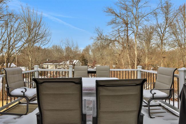View of snow covered deck | Image 13