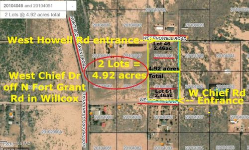 46and51-4.92ac W Chief Dr, Willcox, AZ, 85643 | Card Image