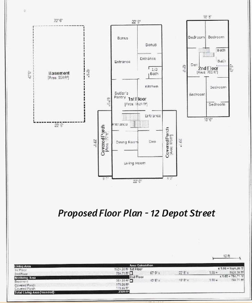 12 Depot Street, Kingfield, ME, 04947 | Card Image