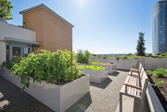 View of patio featuring a garden | Image 30