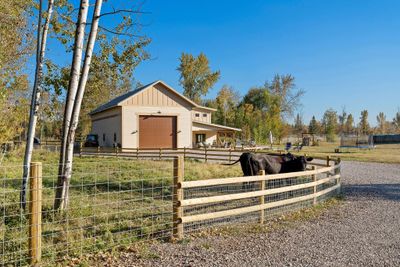 View of horse barn with a rural view | Image 2