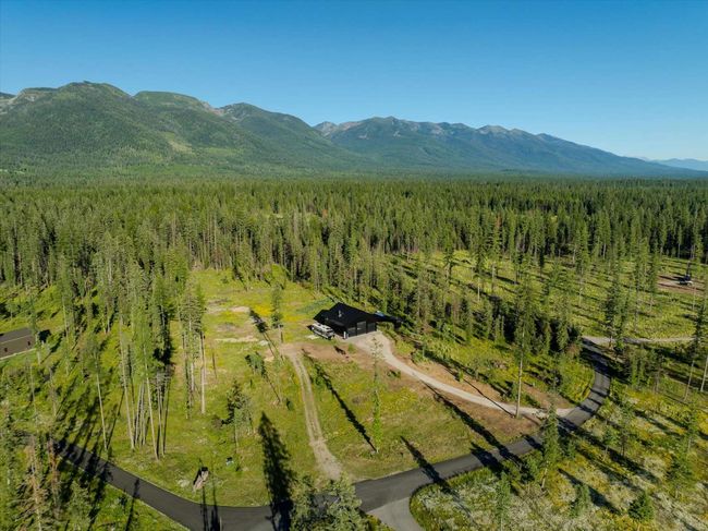 View of mountain backdrop with a heavily wooded area | Image 68